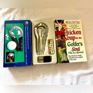 Golf Tool Set with Book